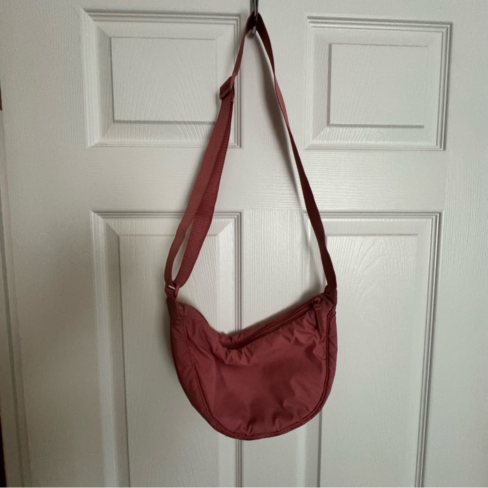 Soft Pink Uniqlo Shoulder Bag